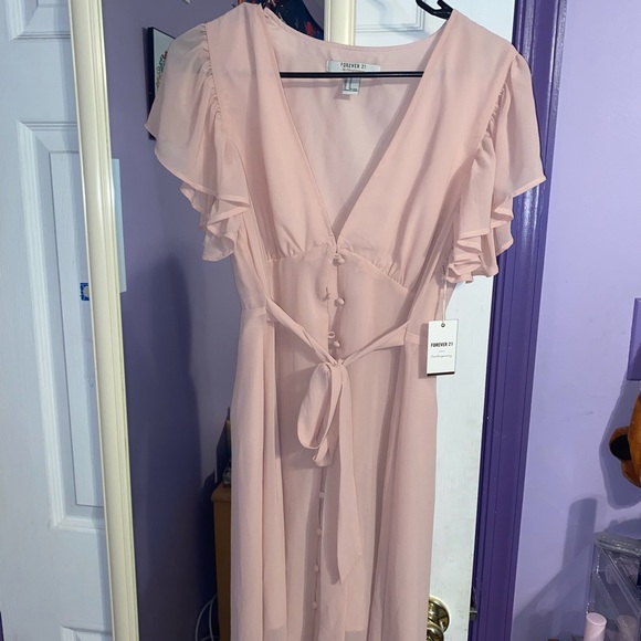 Forever 21 Contemporary Button Up Dress - Picture 1 of 7